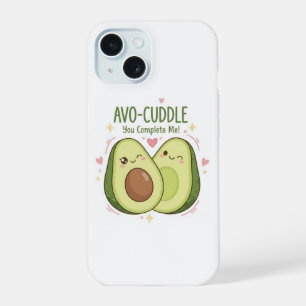 Mignon Vous Me Complétez Couple Avocat Kawaii