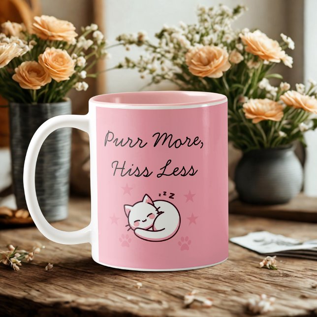 Mignonne Amoureux des chats Mug (Créateur téléchargé)