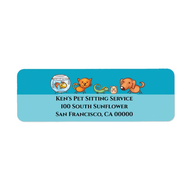Mignonne Animal Sitting Animal Care Chien Marcher (Devant)