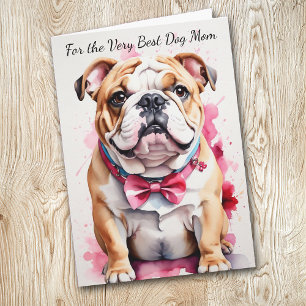 Mignonne Bulldog Vous Faites Ma Carte De Wag De Qu