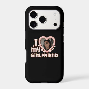 Mignonne Bulles J'Aime Ma Copine Cœur Romantique