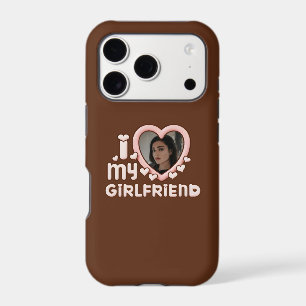 Mignonne Bulles J'Aime Ma Copine Cœur Romantique