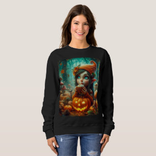 Mignonne Citrouille épice Sweatshirt - Cosy automn