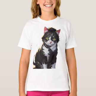 Mignonne dessin animé pour enfants t-shirt