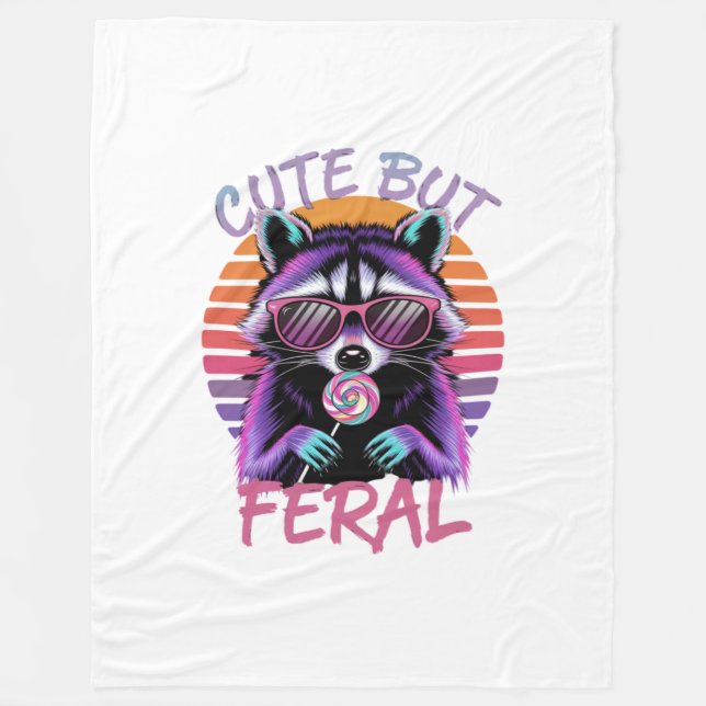 Mignonne mais feral | Couverture confortable pour  (Devant)
