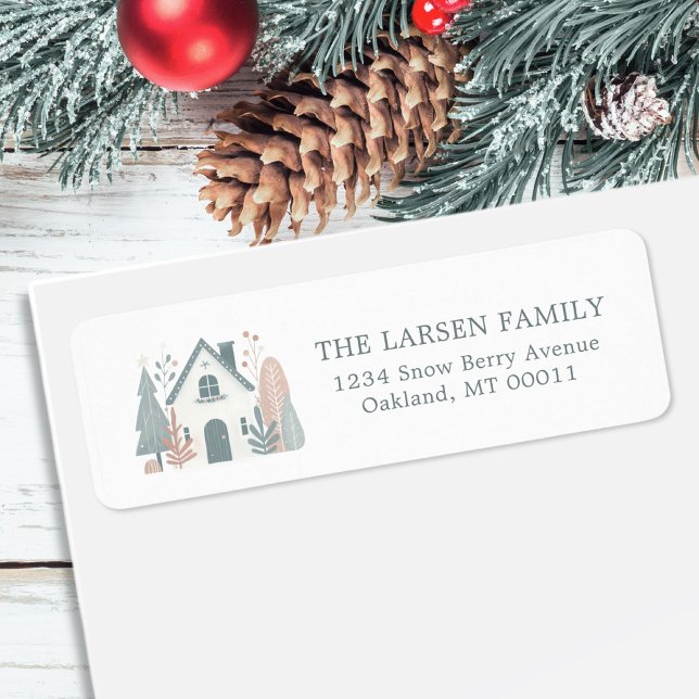 Mignonne Maison de Noël Whimsical d'hiver Cottage (Créateur téléchargé)