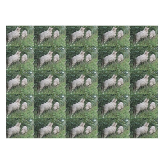 Mignonne Manger Feuille Nappe (Devant (Horizontal))