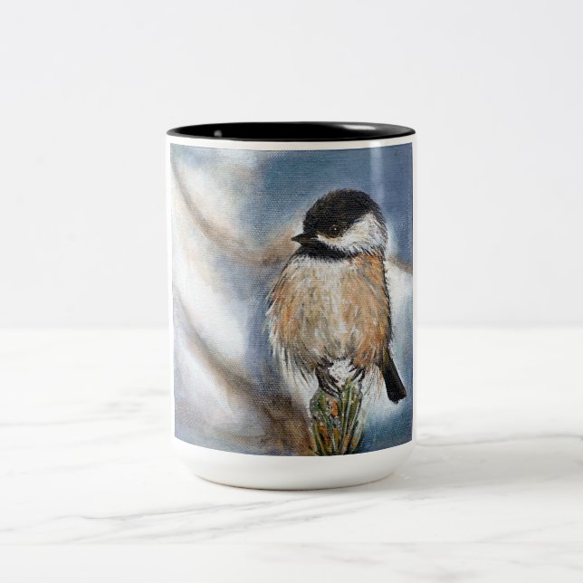 Mignonne Mug de poulet grillé noir (Centre)