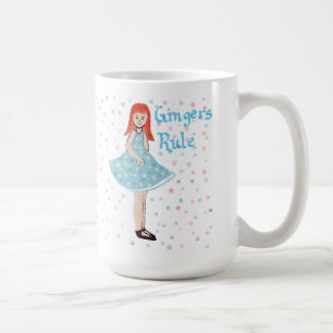 Mignonne petite fille "La règle du gingembre" Mug