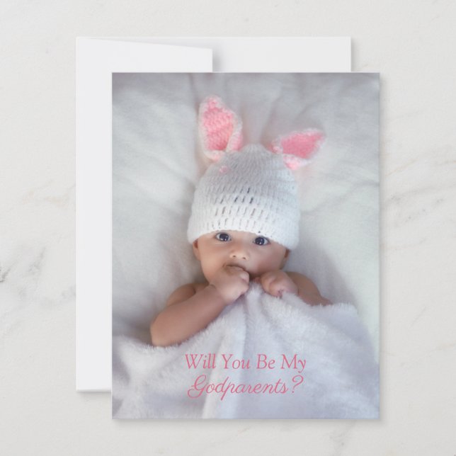 Mignonne Seras-Tu Mes Parents Cartes photos (Devant)