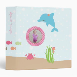 Mignonne sous la mer filles classeur photo personn