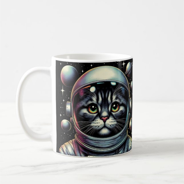 Mignonne tasse de chat ! (Gauche)