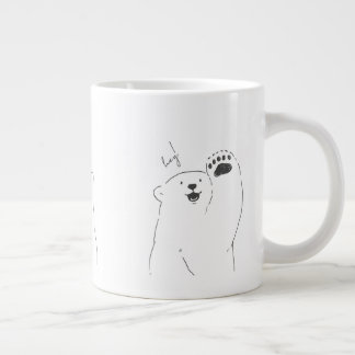 mignonne tasse de conception minimale