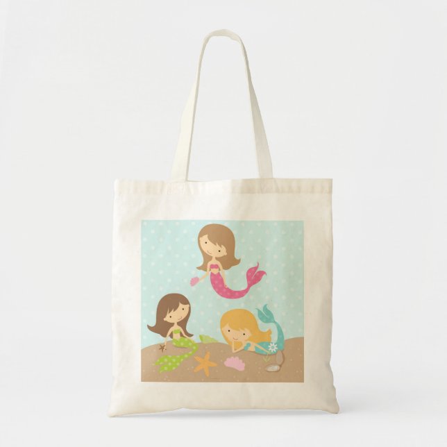 Mignonnes sirènes sous le Sac fourre-tout marin (Devant)