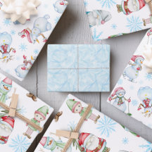 Mignons Snowmen de Noël, Elfe, Feuilles de papier