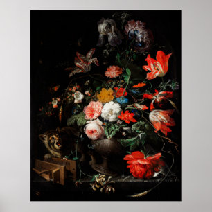 Mignon's The Overturned Bouquet Poster