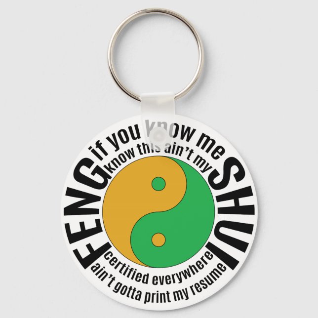 Migos Feng Shui Keychain (Front)