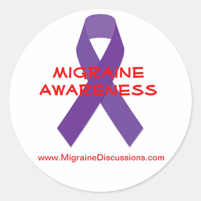 Migraine Awareness Sticker (Front)