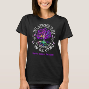 Migraine Headache Awareness She Whispered back I'm T-Shirt