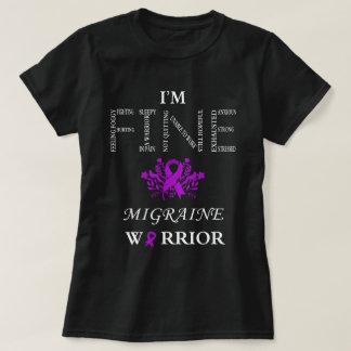 migraine T-shirt guerrier