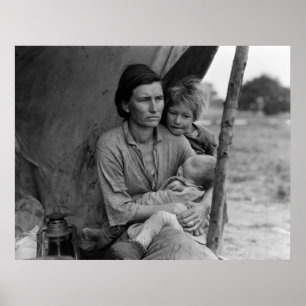 Migrant Mother alternative version Poster