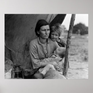 Migrant Mother alternative version Poster