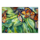 Migration de la lumière de matin de monarque