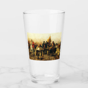 Migration of the Serbs by Paja Jovanovic Fine Art Glass