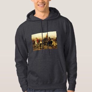 Migration of the Serbs by Paja Jovanovic Fine Art Hoodie