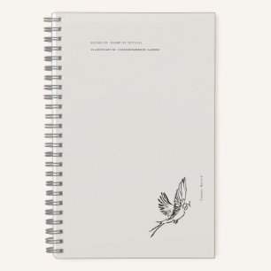 Migratory Swallow- Naturalist Menagerie Archive Notebook