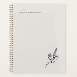 Migratory Swallow- Naturalist Menagerie Archive Planner
