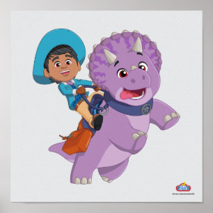 Miguel and Tango   Dino Ranch Poster