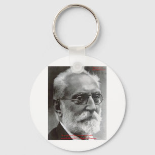 Miguel de Unamuno Able To Love Quote Gifts & Cards Keychain
