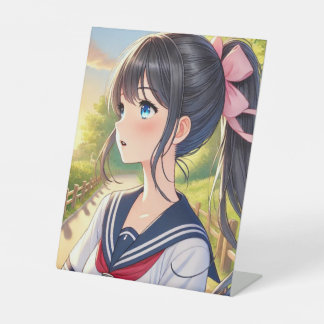 Miharu Pedestal Sign
