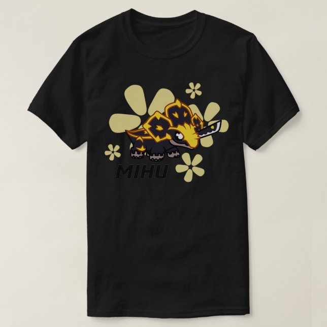 mihu fossil fighters dinosaur T-Shirt (Design Front)