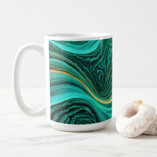 “Mijas” Layers of sapphire and sunshine  Coffee Mug