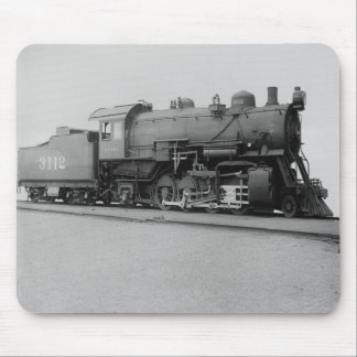Mikado 2-8-2 Vintage Steam Engine Train Mouse Pad