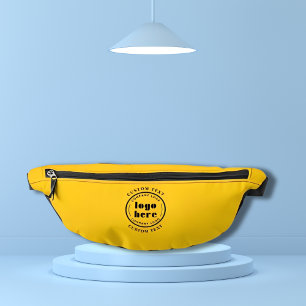Mikado Yellow Company Logo Business Promotion Fanny Pack