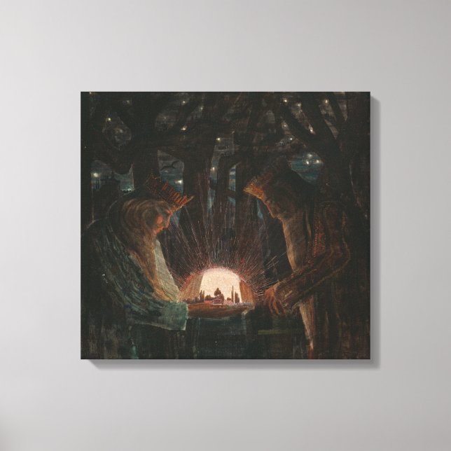 Mikalojus Konstantinas Ciurlionis Fairty Tale of K Canvas Print (Front)