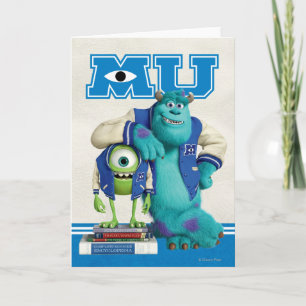 Mike and Sulley MU Card