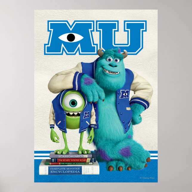 Mike and Sulley MU Poster (Front)