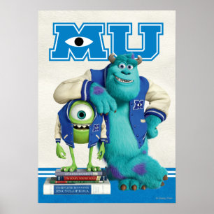 Mike and Sulley MU Poster