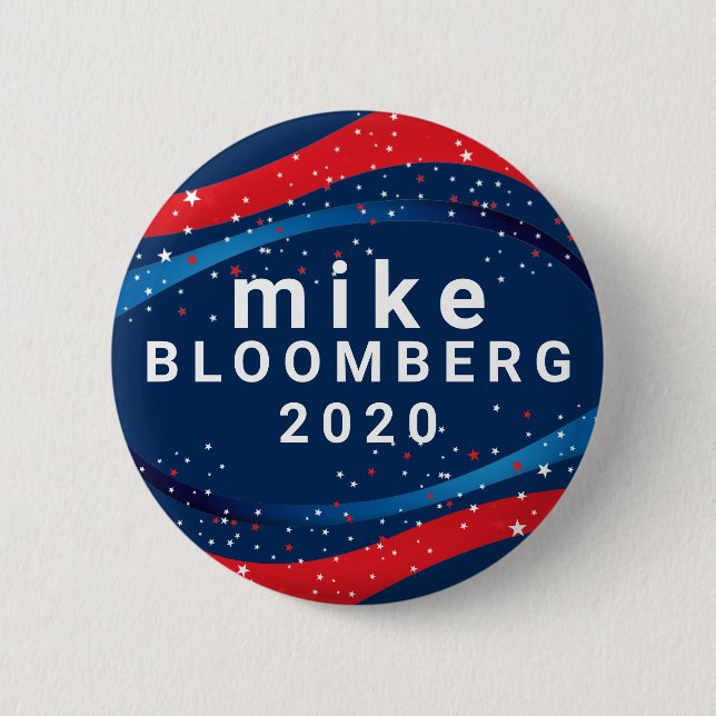 Mike Bloomberg 2020 2 Inch Round Button (Front)