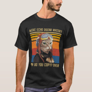 Mike Echo Oscar Whisky How Do You Copy - Vintage C T-Shirt