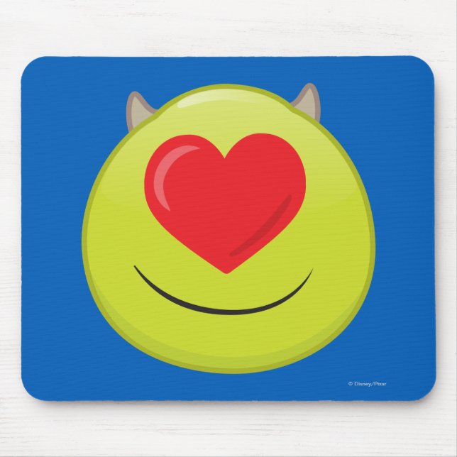 Mike Emoji Mouse Pad (Front)