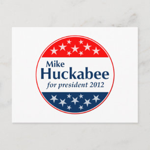 Mike Huckabee 2012 (v106) Postcard