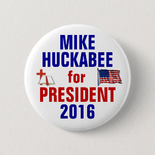 Mike Huckabee 2016 2 Inch Round Button