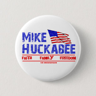Mike Huckabee 2 Inch Round Button