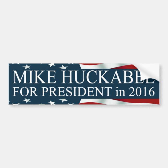 Mike Huckabee for President 2016 Bumper Sticker (Front)