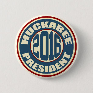 Mike Huckabee for President in 2016 2 Inch Round Button